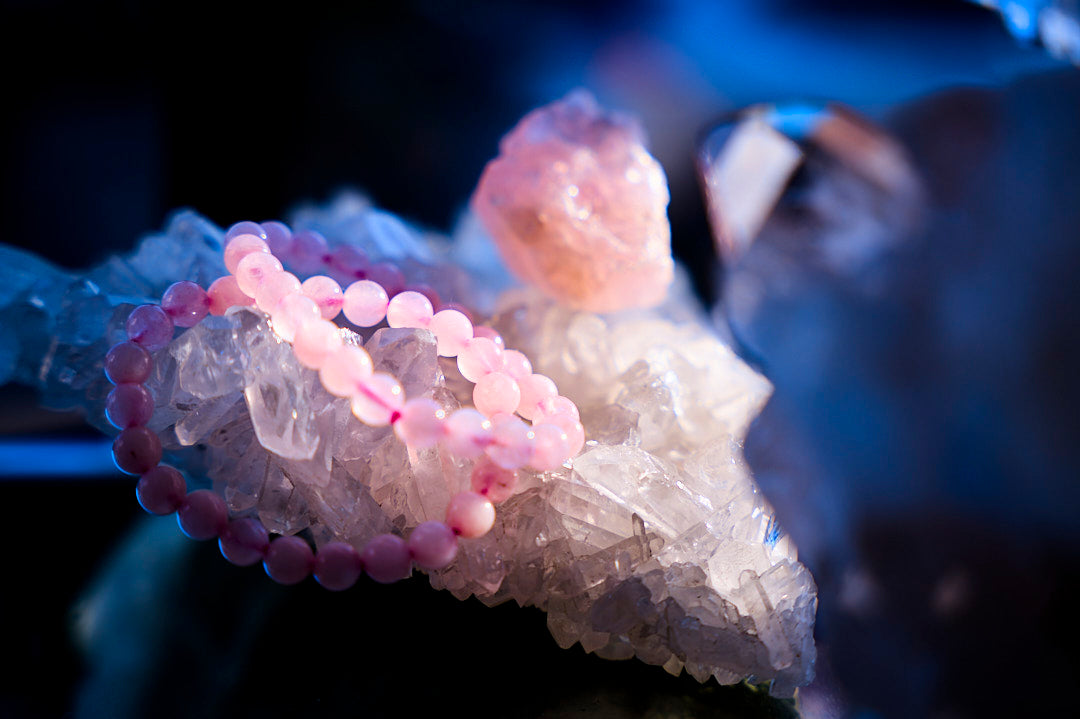Rose Quartz Bracelet Medium stone