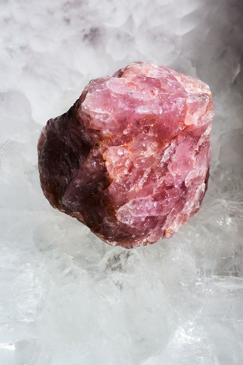 Strawberry Quartz Raw Piece