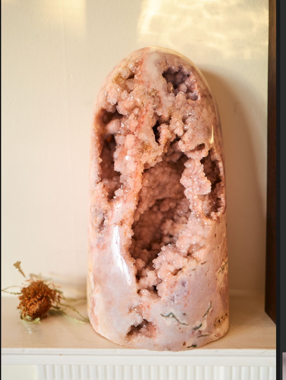 PINK AMETHYST STATEMENT PIECE