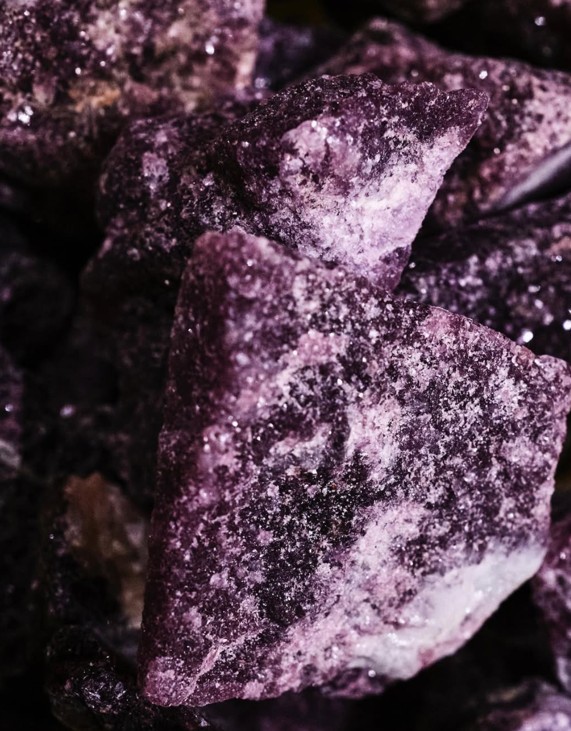 Raw Lepidolite Pieces