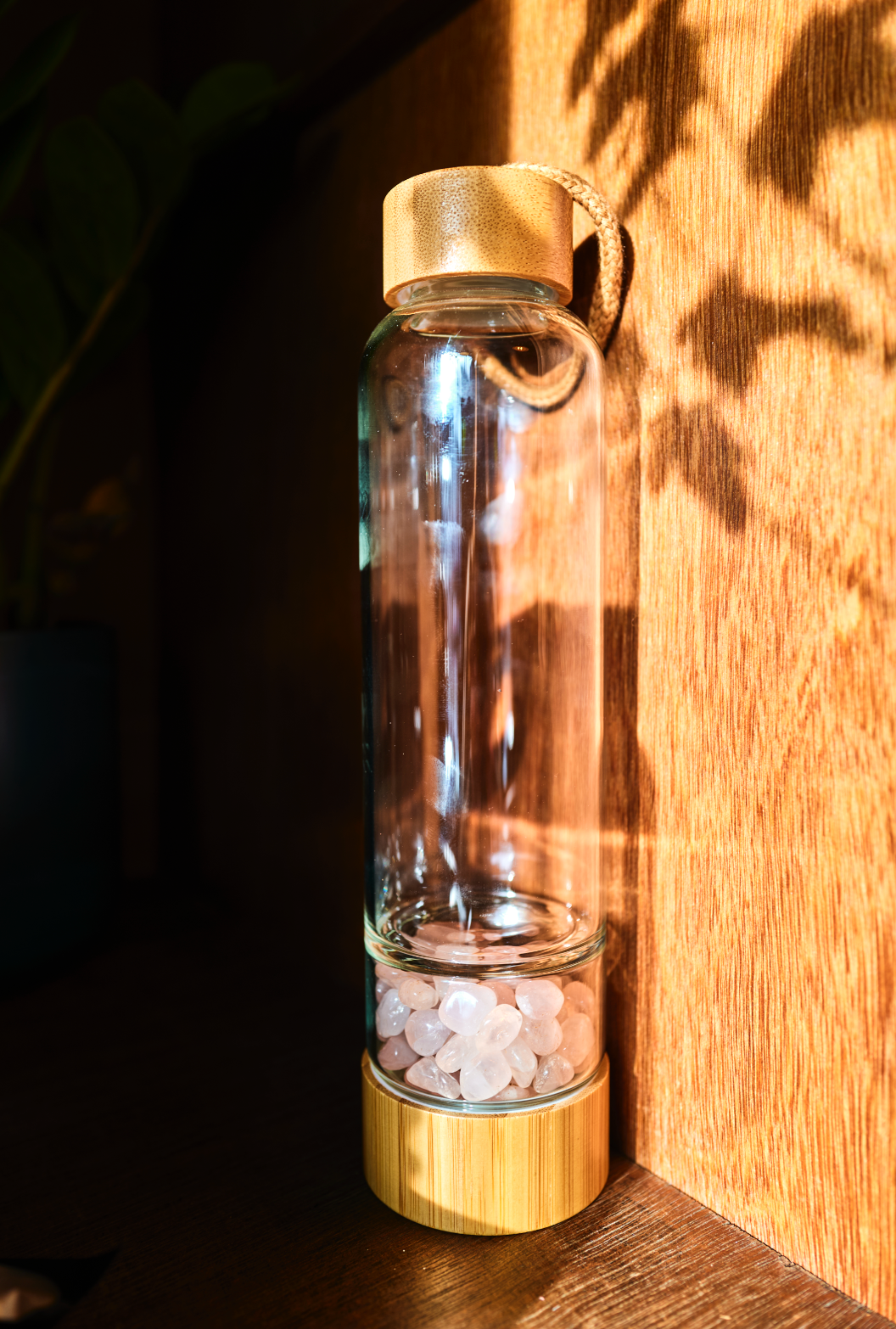 Rose Quartz Water Bottle