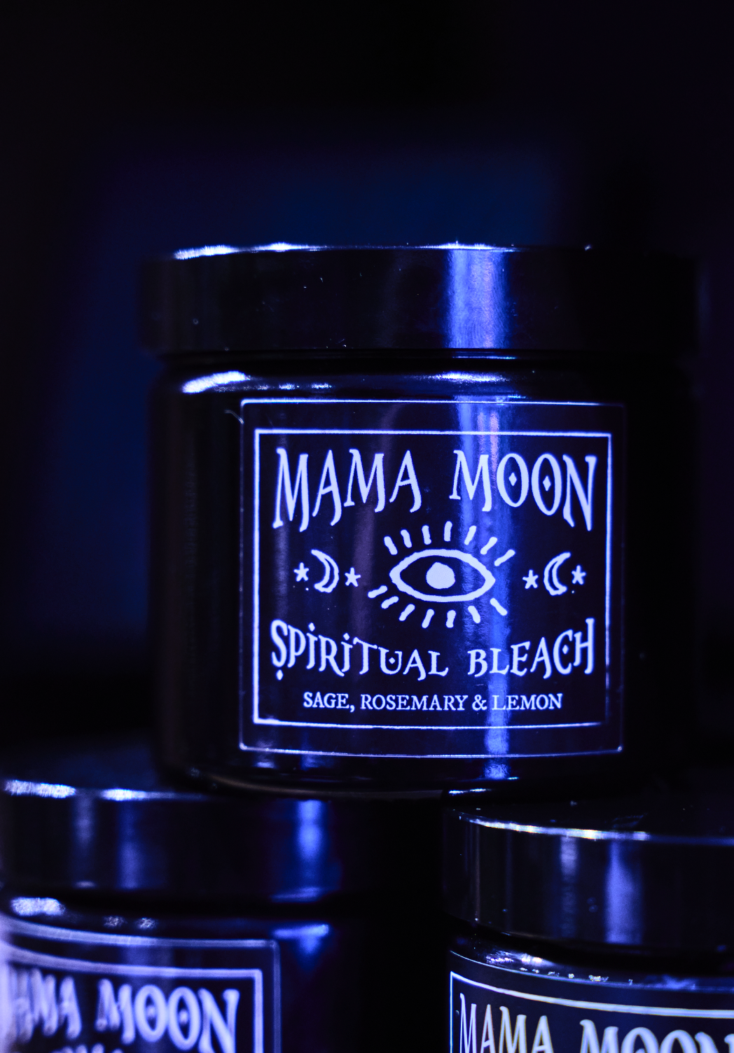 Mama Moon Spirtual Bleach Candle - Sage Rosmary & Lemon