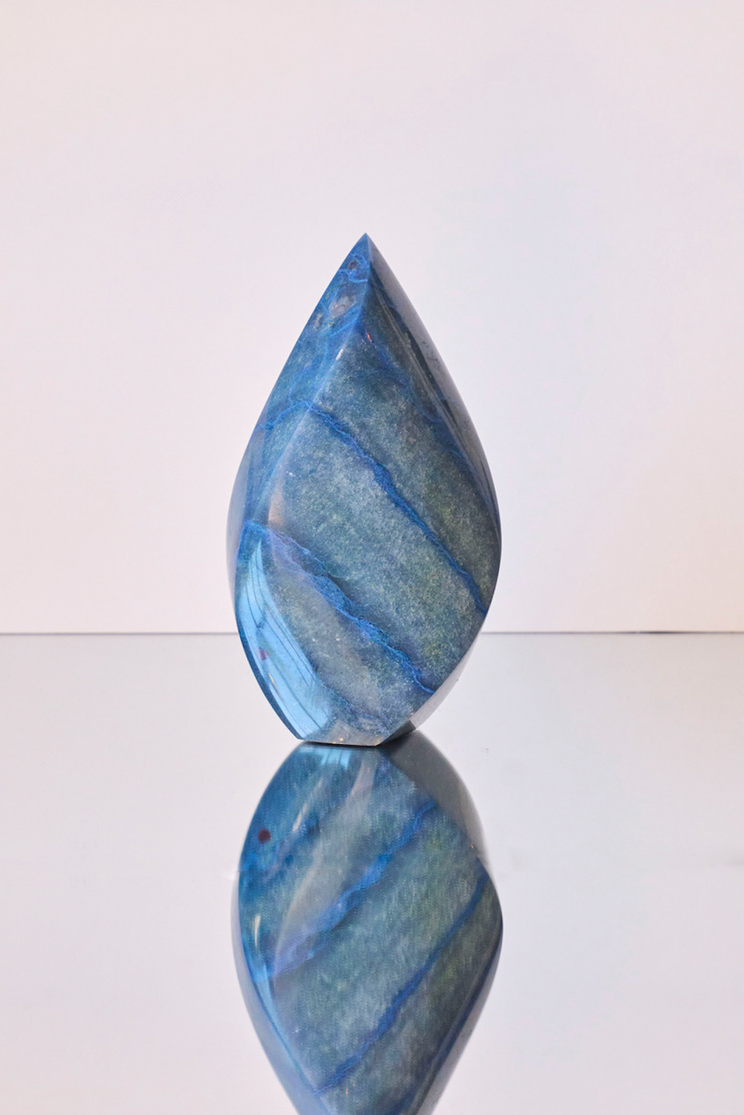 Blue Aventurine Flame