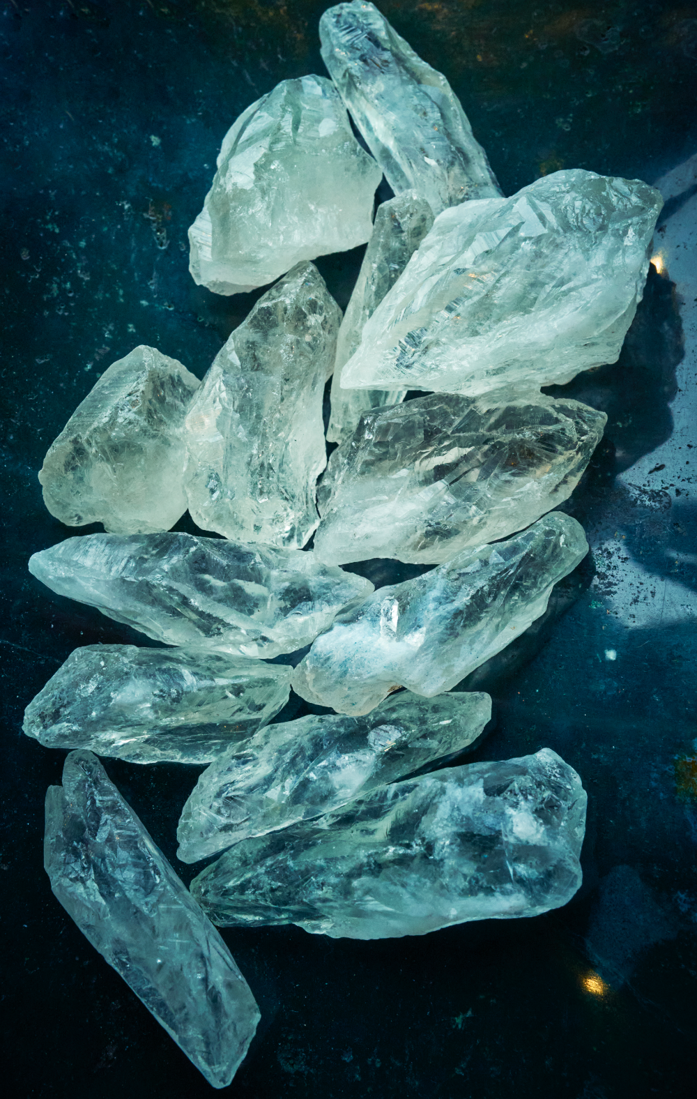 Prasiolite Points