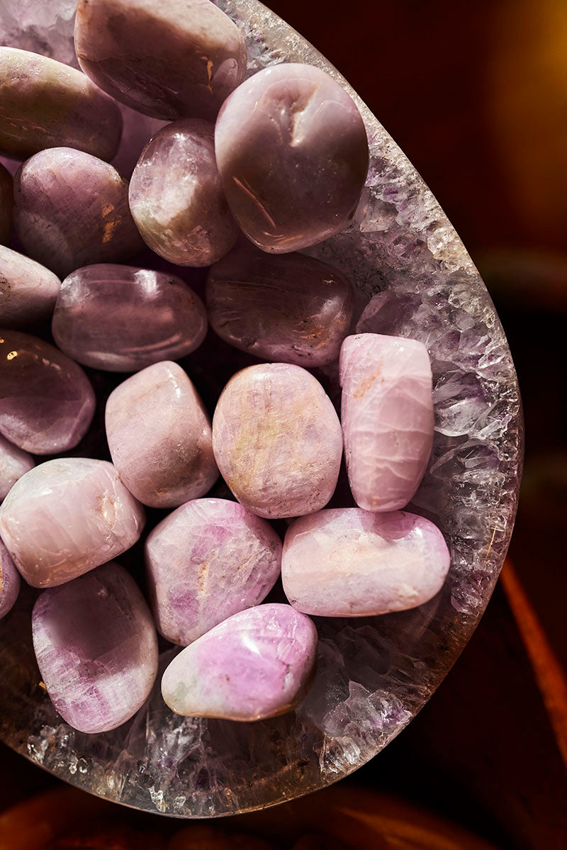 Lilac Kunzite tumble