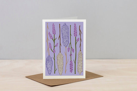 Dried- Lilac Card