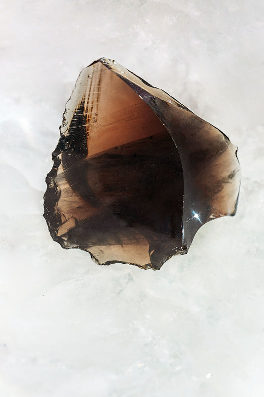 Obsidian Glass Raw Blade