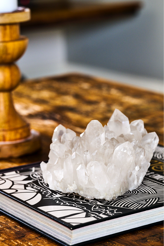 Clear Quartz Cluster