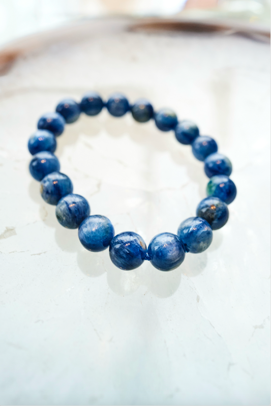 KYANITE BRACELET - Medium Bead