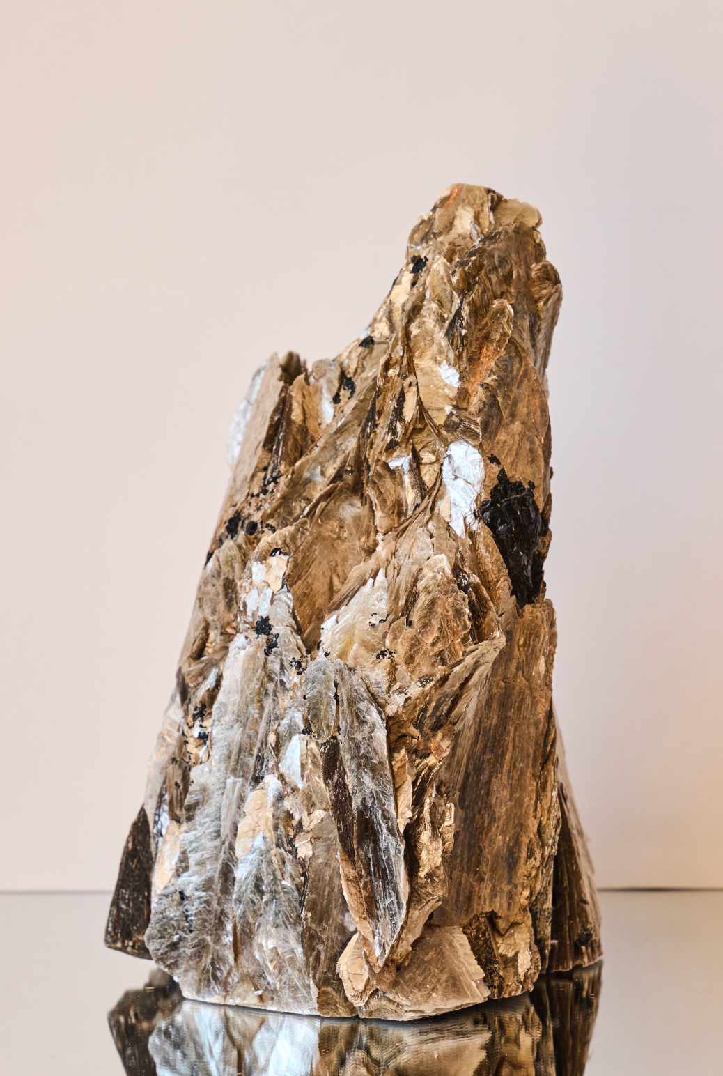 Gold Mica and Tourmaline