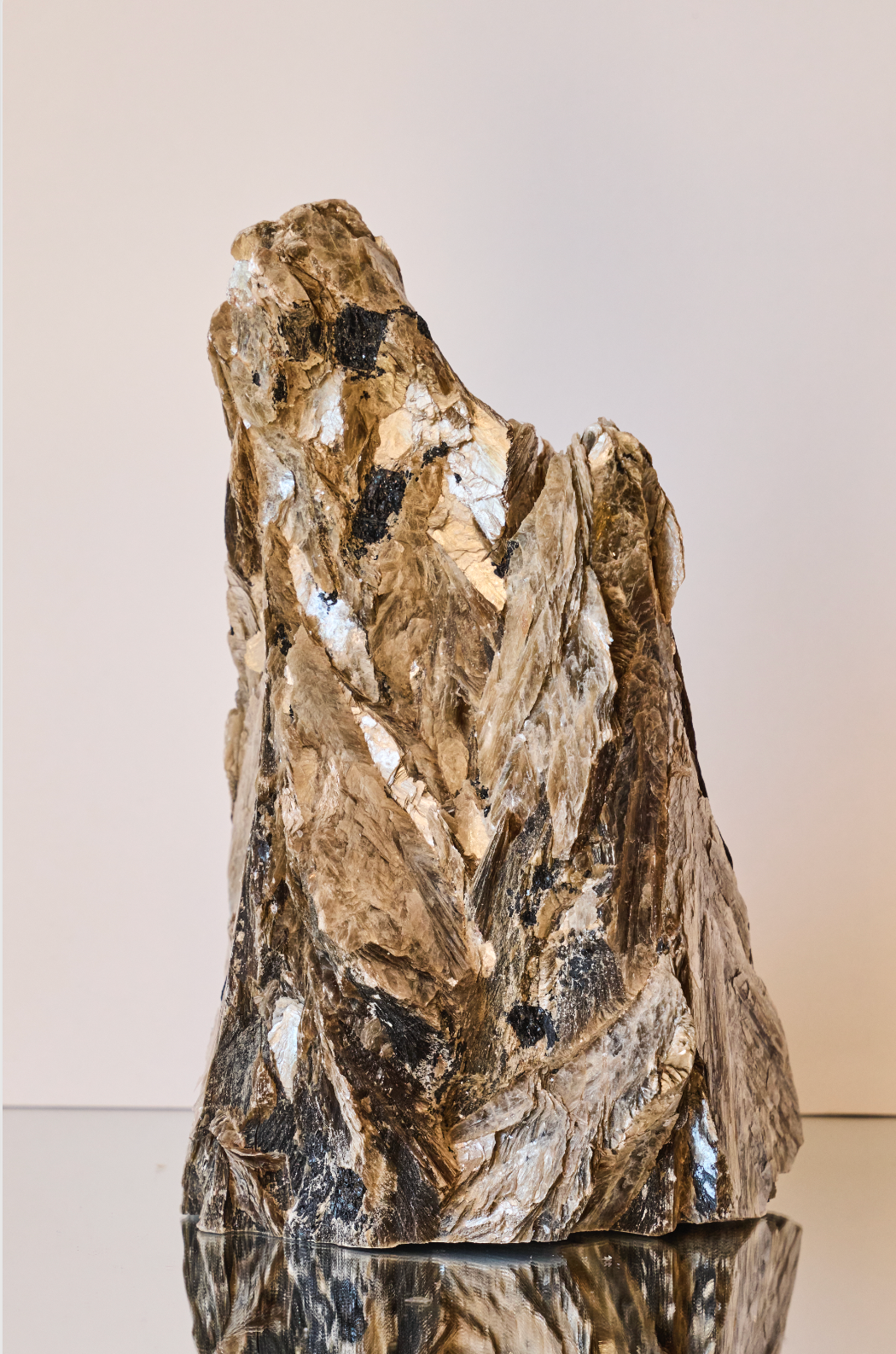 Gold Mica and Tourmaline