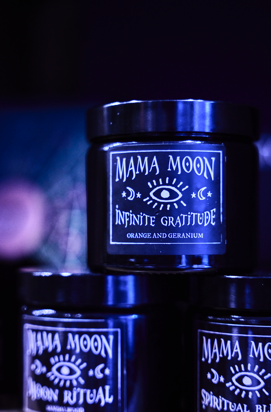 Mama Moon  Infinite Gratitude - Orange & Geranium