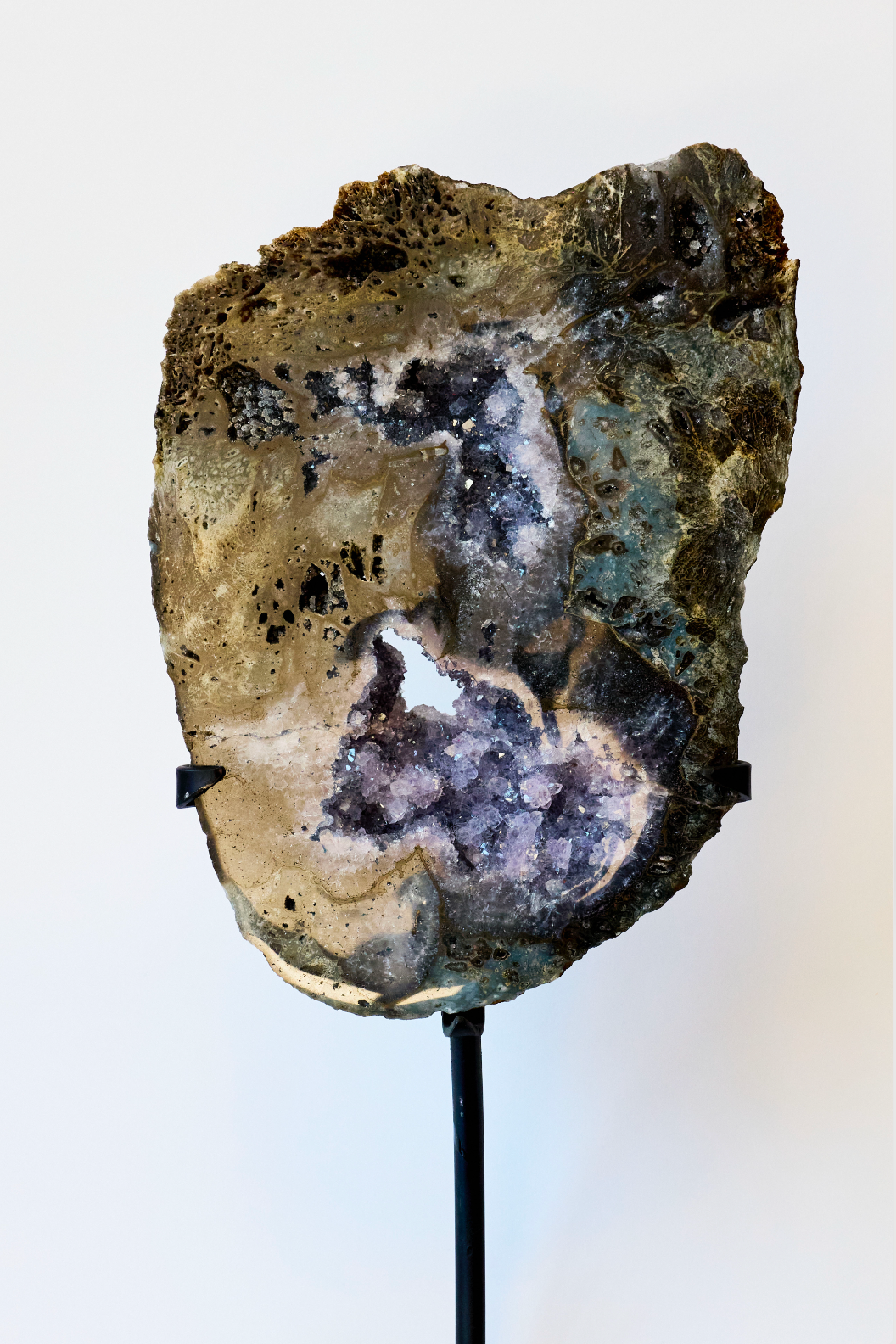 Amethyst Standing Sculptural Piece