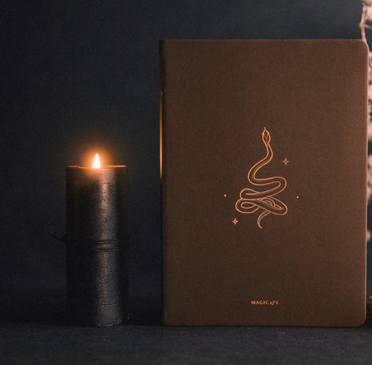 MAGIC OF I A5 ORIGINS JOURNAL - TRANSFORM leather