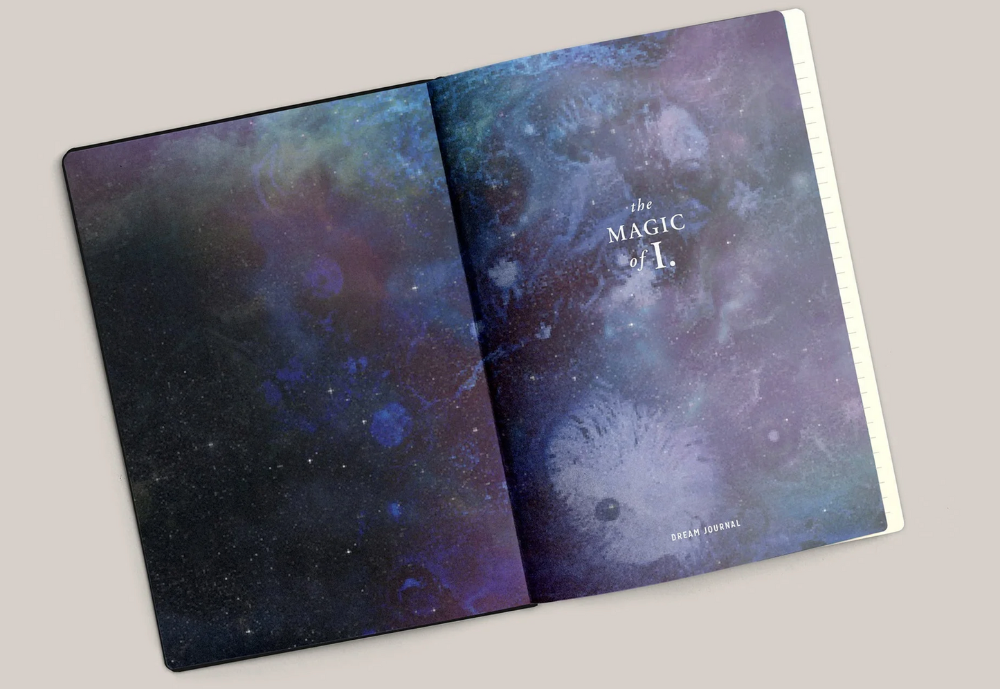 MAGIC OF I A5 ETHER DREAM JOURNAL - Black/Silver Holographic