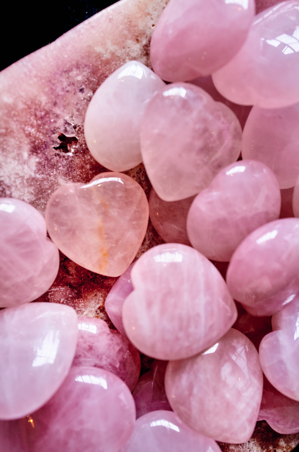 ROSE QUARTZ HEART (XS)