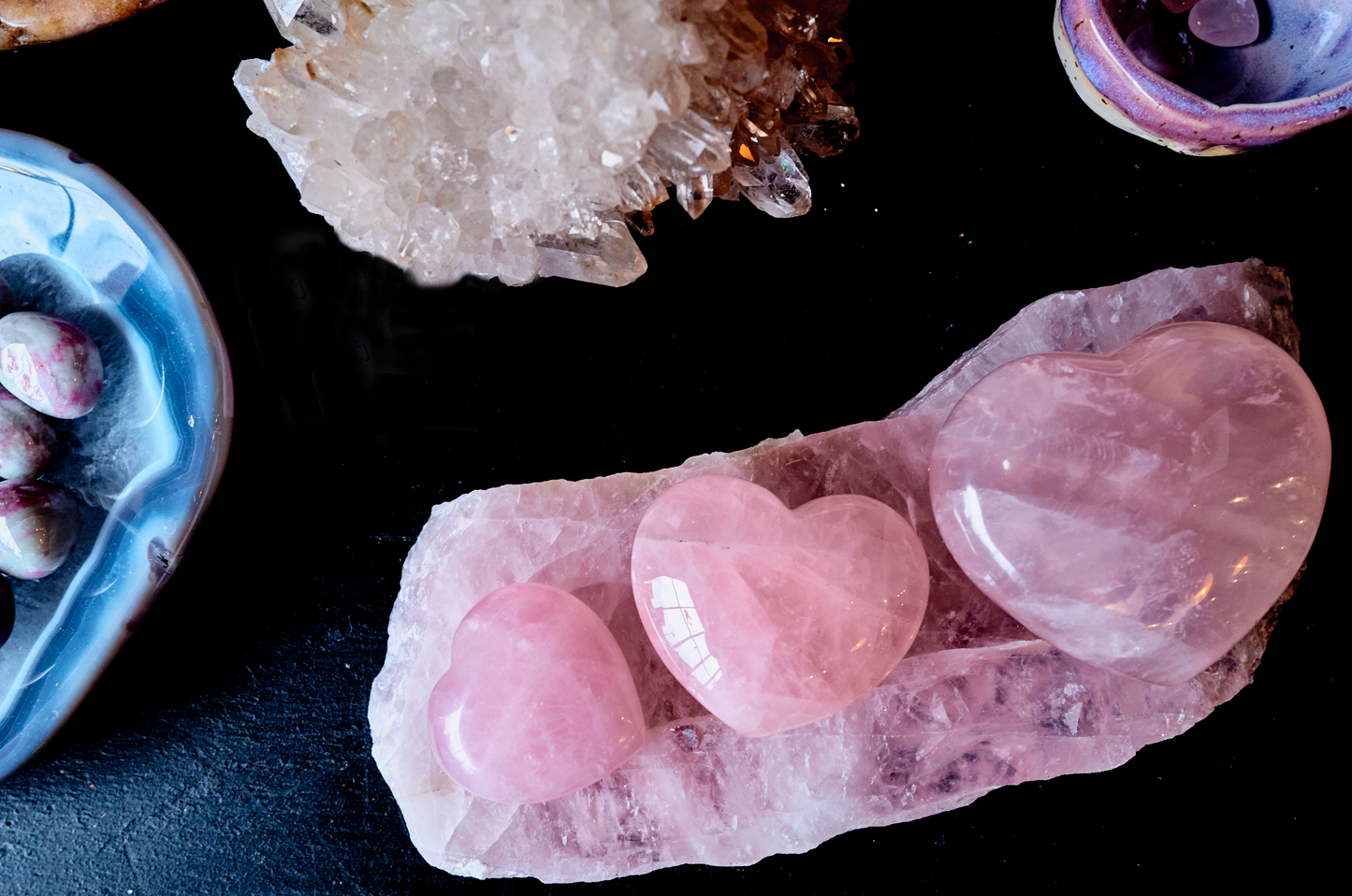 ROSE QUARTZ HEART (M)