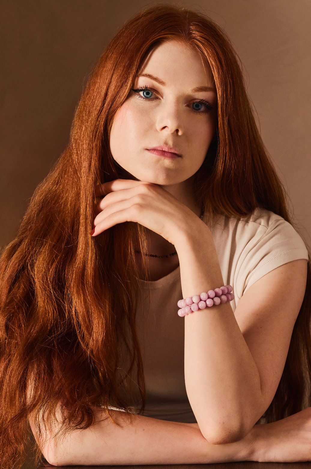 KUNZITE Bracelet (large 10mm bead)