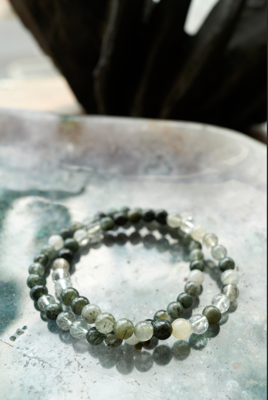 Natural Green Tourmaline Bracelet