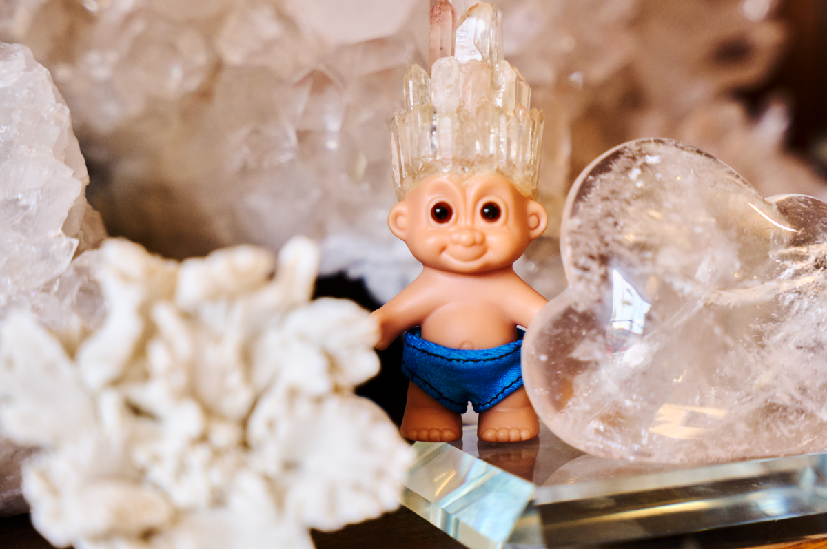 BLONDE OMEN Crystal Trolls - Allegory Blue Speedo Special Editiion