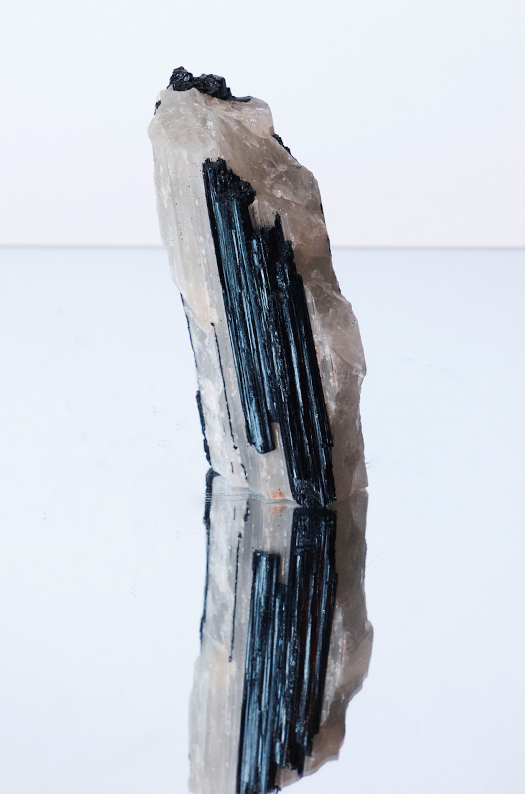 Black Tourmalinated Quartz Piece