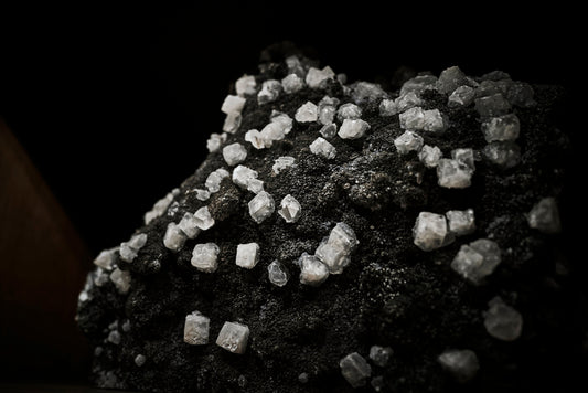 Black Galaxy Amethyst & Calcite
